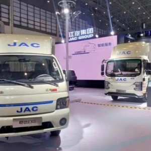 江淮1卡参加海口新能源车展，两款新车型尽显品牌新能源技术实力