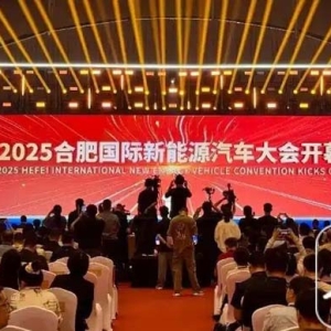 2025合肥国际新能源汽车大会开幕 蔚来李斌称纯电大三排SUV时代已到来