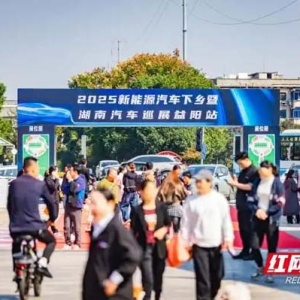 2025新能源汽车下乡暨第十五届湖南汽车巡展益阳站圆满收官