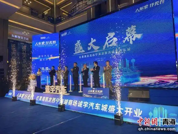 青海省大型新能源汽车综合卖场投运