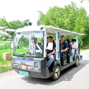 L4 级自动驾驶观光车 Yokee 01A 发布，14 座设计用于景区场景